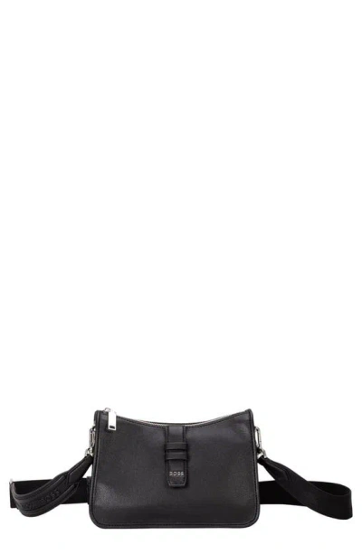 Hugo Boss Maddie Crossbody Bag In Black