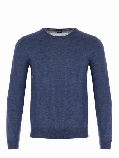 Hugo Boss Boss  Sweaters In Blue