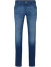 Hugo Boss Regular-fit Jeans In Blue Italian Denim In Blau