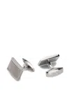 Hugo Boss Marble Cufflinks In Metallic