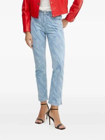 HUGO BOSS MARBLE-EFFECT JEANS