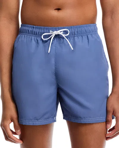 Hugo Boss Max 5 Swim Trunk In Open Blue