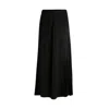 Hugo Boss Boss Vapliso Pleated Jacquard Midi Skirt In Black