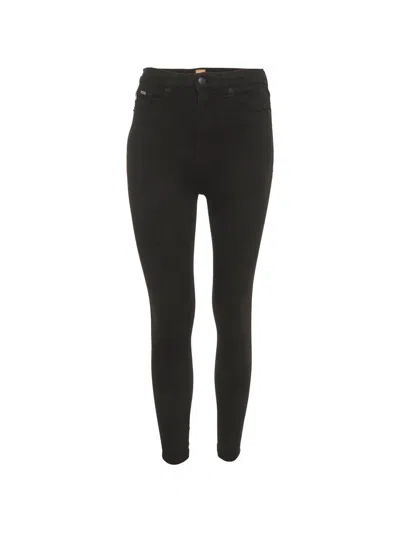 Pre-owned Hugo Boss Maye Skinny Jeans In Black