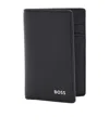 Hugo Boss Medium Fold Wallet In Black