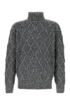 Hugo Boss Relaxed-fit Sweater With Cable-knit Structure
