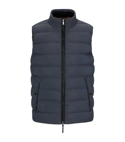 HUGO BOSS MELANGE PADDED GILET
