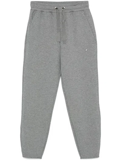 Hugo Boss Boss Ebrandi Jersey Silver In Grey