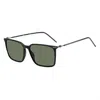Hugo Boss Green Shield Men's Sunglasses Boss 1371/s 0807/qt 57