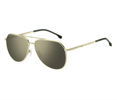 Hugo Boss Men's 1447/s Sunglasses In Gold/gold Antireflex