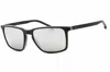 Hugo Boss Silver Mirror Rectangular Men's Sunglasses Boss 1556/o/s 0o6w/t4 57