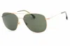 Hugo Boss Men's 1557/o/f/s Sunglasses In Matte Gold / Green