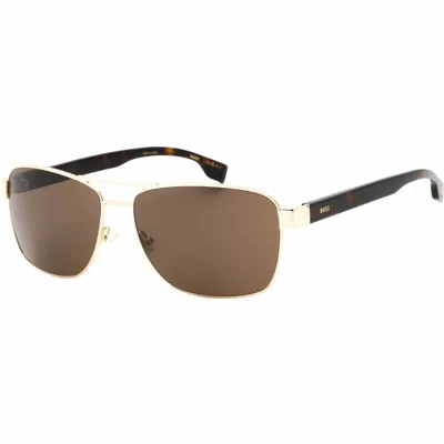 Hugo Boss Men's 1559/o/s Sunglasses In Brown Gold / Brown In Multi