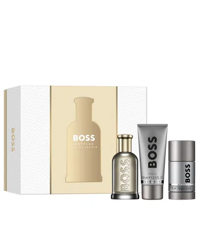 Hugo Boss Men's 3-pc. Boss Bottled Eau De Parfum Gift Set In No Color