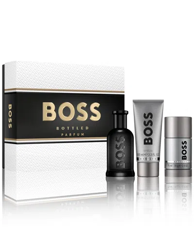 Hugo Boss Men's 3-pc. Boss Bottled Parfum Gift Set In No Color