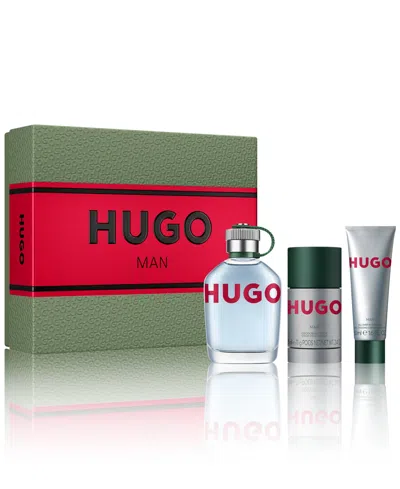 Hugo Boss Men's 3-pc. Hugo Man Eau De Toilette Gift Set In No Color