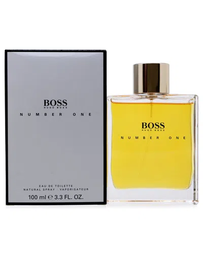 Hugo Boss Men's 3.3oz Boss Number One Edt Spray In White