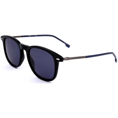 Hugo Boss Men's 51 Mm Blue Sunglasses