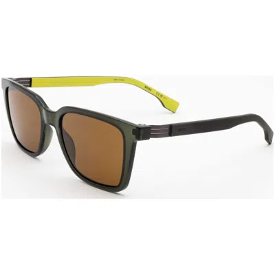 Hugo Boss Men's 53mm Green Sunglasses In Multi