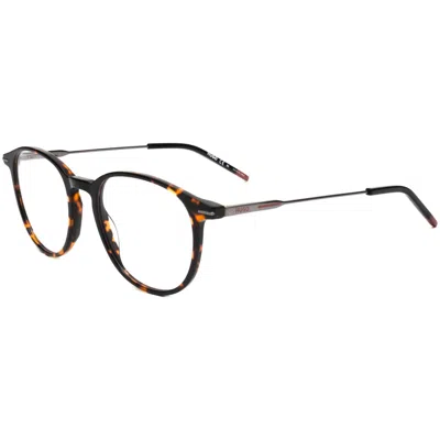 HUGO BOSS MEN'S 53MM HAVANA RED OPTICALS