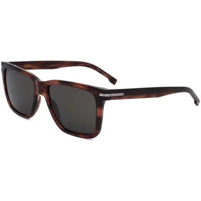 Hugo Boss Men's 55 Mm Grey Sunglasses In Multi