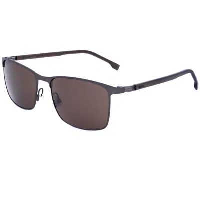 Hugo Boss Men's 57 Mm Brown Sunglasses In Multi