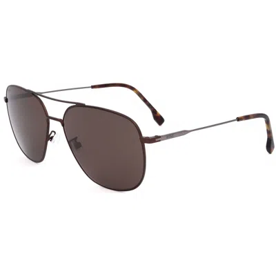 Hugo Boss Men's 62 Mm Brown Sunglasses In Multi