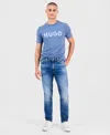 Hugo Boss Men's 708 Straight-fit Jeans In Blue