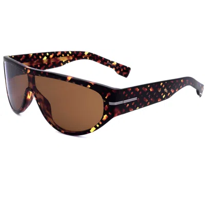 Hugo Boss Men's 99 Mm Brown Sunglasses In Multi