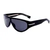 Hugo Boss Men's 99 Mm Grey Sunglasses In Blue