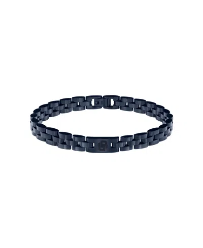 Hugo Boss Men's Archer Ionic Plated Blue Steel Bracelet