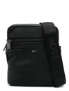 Hugo Boss Black Embossed-logo Bag In 001