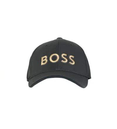 Hugo Boss Men's Baseball Cap, Charcoal In Pink