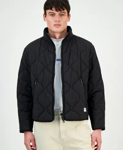 HUGO BOSS MEN'S BOGO ZIP-FRONT QUILTED JACKET