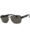Hugo Boss Men's Boss 1441/o/s 60mm Polarized Sunglasses In Black