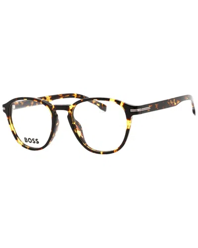 Hugo Boss Men's Boss 1509/g 51mm Optical Frames In Brown