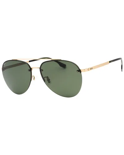 Hugo Boss Men's Boss 1537/f/sk 62mm Sunglasses In Green