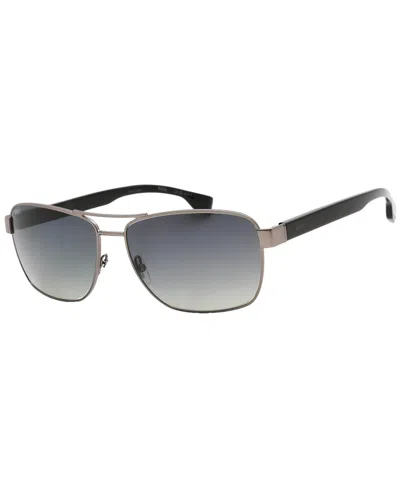 Hugo Boss Men's Boss 1559/o/s 60mm Polarized Sunglasses In Blue