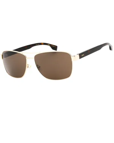 Hugo Boss Men's Boss 1559/o/s 60mm Sunglasses In Gold