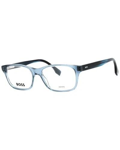 Hugo Boss Men's Boss 1645 54mm Optical Frames In Blue