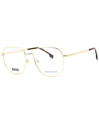 Hugo Boss Men's Boss 1672/f 56mm Optical Frames In Gold