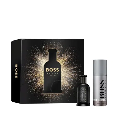 Hugo Boss Men's Boss Bottled Gift Set Fragrances 3616304197871 In White