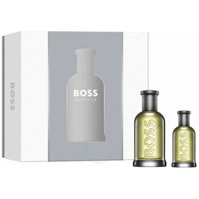 Hugo Boss Men's Boss Bottled Gift Set Fragrances 3616304957604 In White