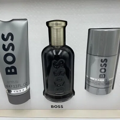 Hugo Boss Men's Boss Bottled Gift Set Fragrances 3616305265166