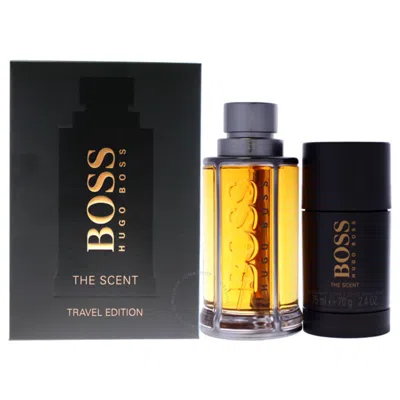 Hugo Boss Men's Boss The Scent Gift Set Fragrances 3614226758880 In Purple