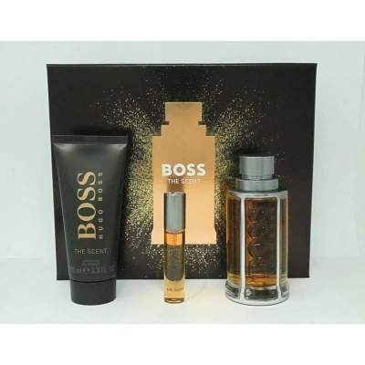 Hugo Boss Men's Boss The Scent Gift Set Fragrances 3616304197987 In N/a