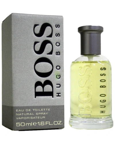 Hugo Boss Men's Bottled 1.7oz Eau De Toilette Spray In White