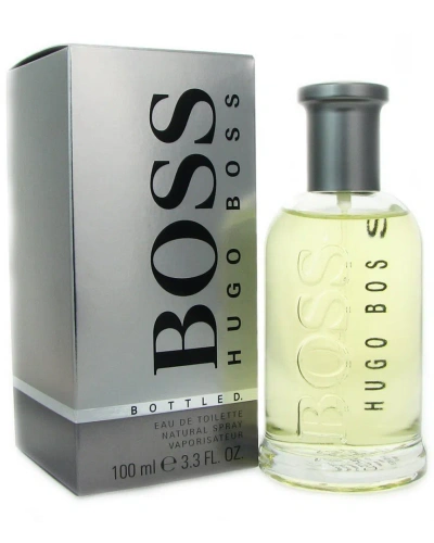 Hugo Boss Men's Bottled 3.3oz Eau De Toilette Spray In Multicolor