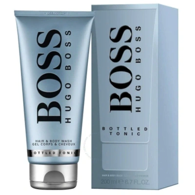 Hugo Boss Men's Bottled Tonic Hair & Body Wash 6.7 oz Fragrances 3616301642404 In White