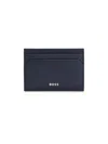 HUGO BOSS MEN'S BRASS MONEY CLIP WITH CARD HOLDER